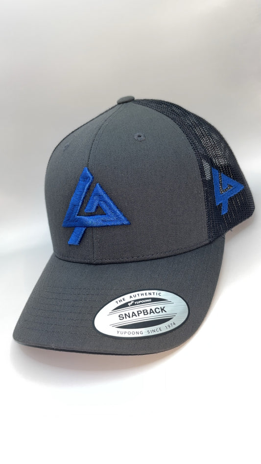 Blue & grey Liberty ascend cap