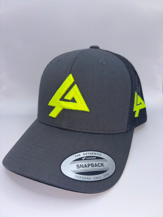 Liberty ascend grey & neon cap