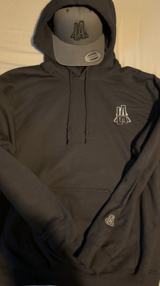 LIGHT GREY/DARK GREY LIBERTY HOODIE
